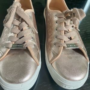 BeBe rose gold shoes | women’s sneakers | street wear | casual shoes